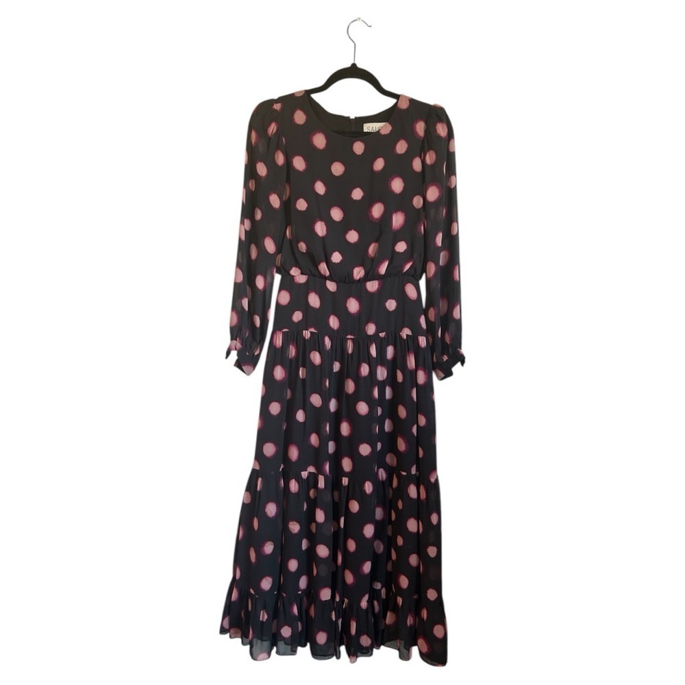 SALONI Isa Ruffle Dress - Picture 2 of 10